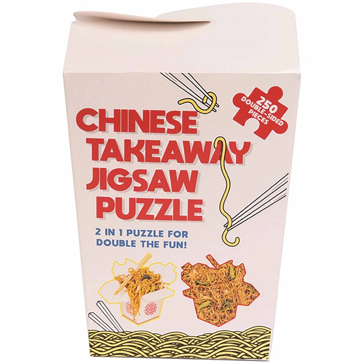 Chinese Takeaway Double-Sided Jigsaw