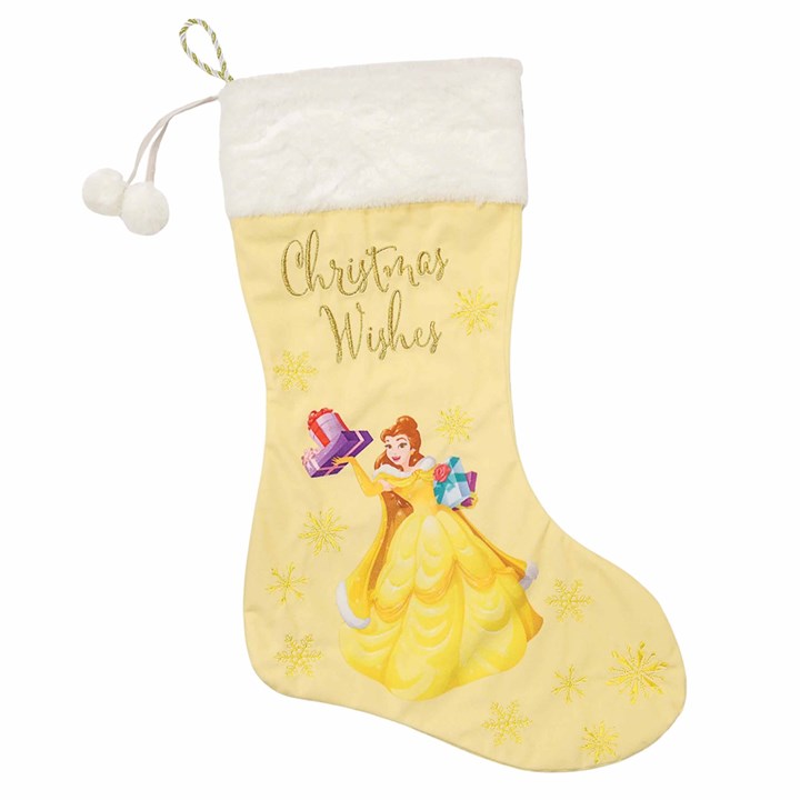 Disney Beauty & The Beast, Princess Belle Official Christmas Stocking
