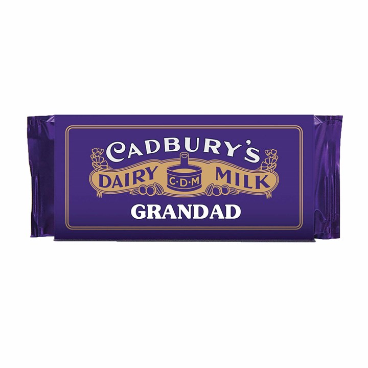 Grandad, 1920's Chocolate Bar