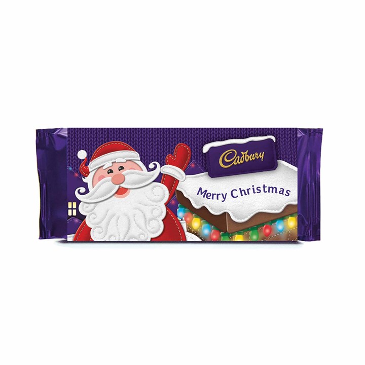 Merry Christmas Chocolate Bar