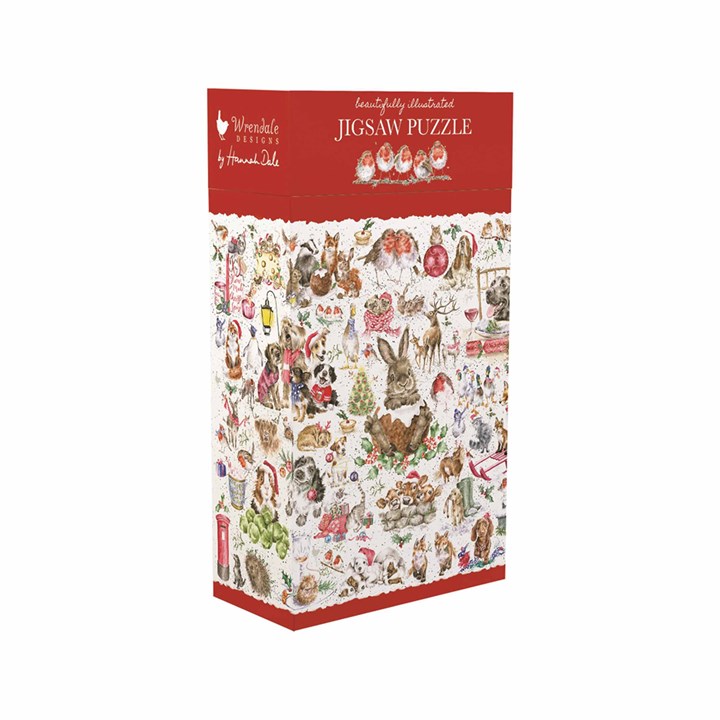 Wrendale Designs, Christmas Country Set 1000pc Jigsaw