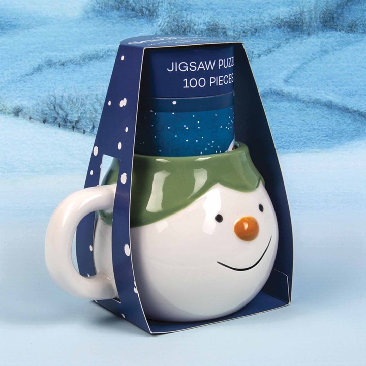 The Snowman Mug & Puzzle Set