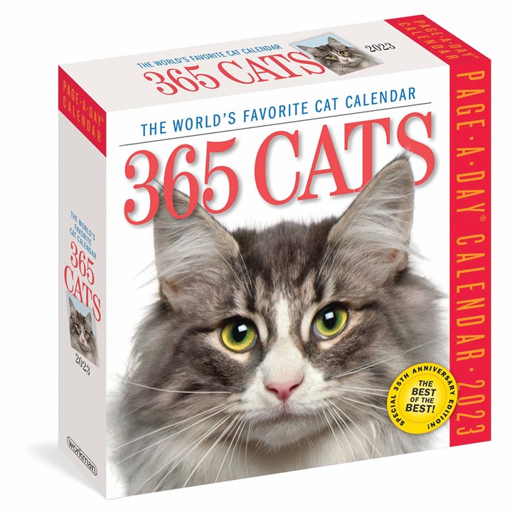 365 Days Of Cats Desk Calendar 2023