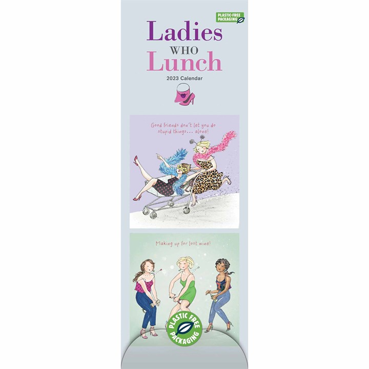 Ladies Who Lunch Slim 2023 Calendars