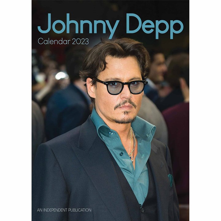 Johnny Depp Unofficial A3 Calendar 2023