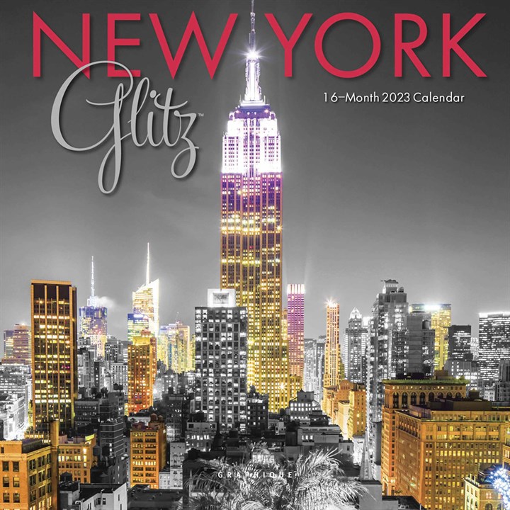 New York Glitz Mini 2023 Calendars
