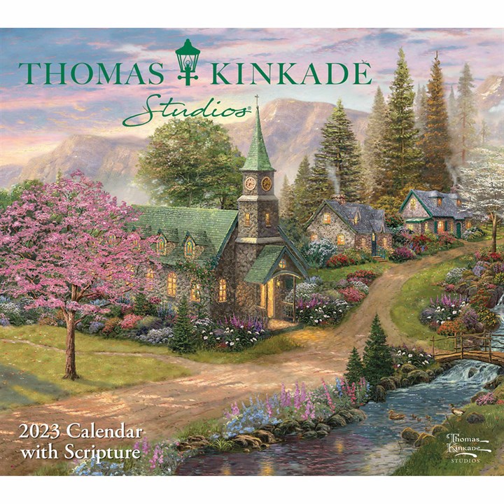 Kinkade, Studios Scripture Deluxe Calendar 2023