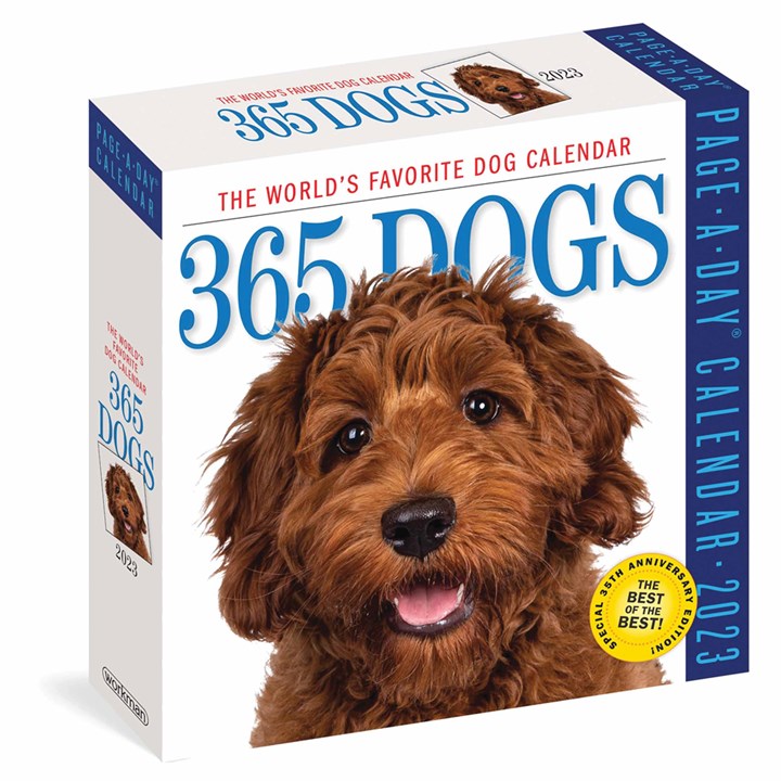 365 Days Of Dogs Desk Calendar 2023