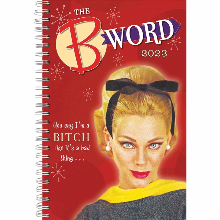 The B Word A5 Diary 2023
