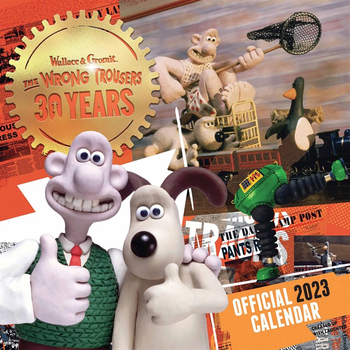 Wallace & Gromit Official 2023 Calendars