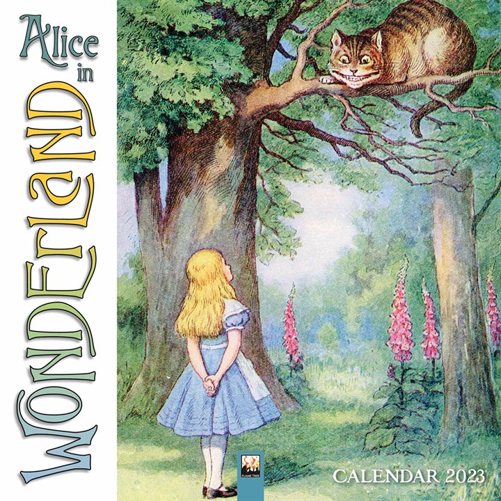 Lewis Carroll, Alice in Wonderland Official Calendar 2023