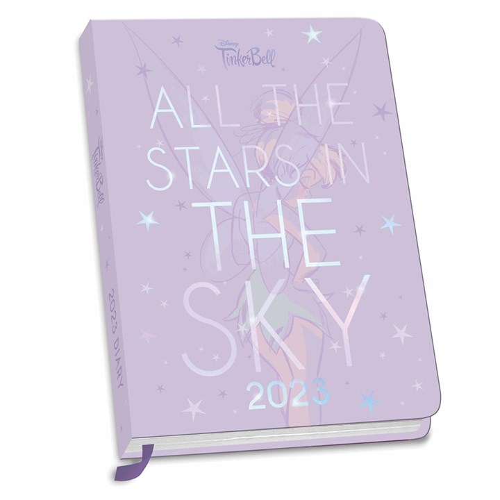 Disney Peter Pan, Tinker Bell Official A6 Diary 2023