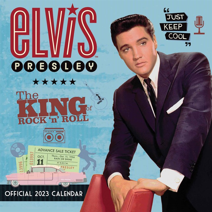 Elvis Presley Official Calendar 2023