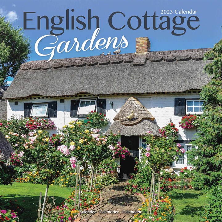 English Cottage Gardens 2023 Calendars