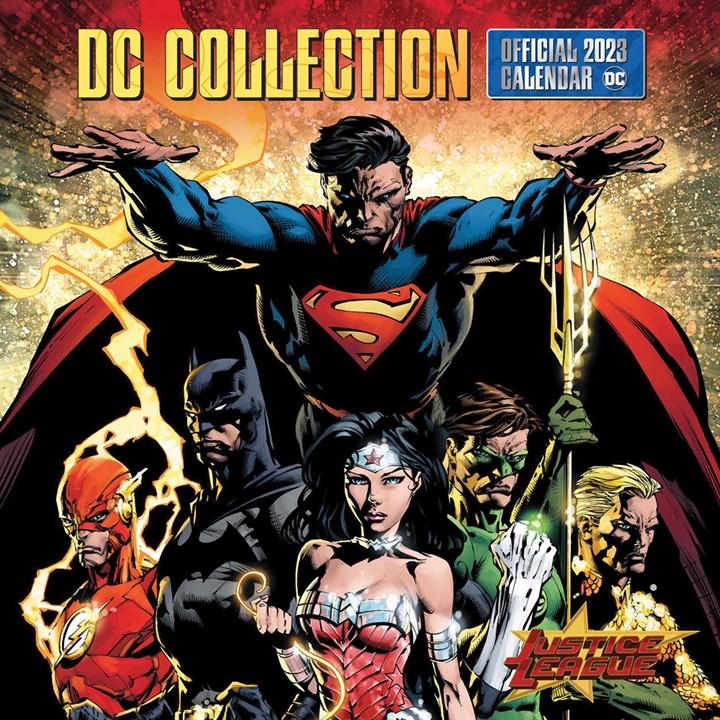 DC Comics, DC Collection Justice League Official Calendar 2023