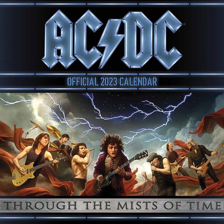 AC/DC Official 2023 Calendars