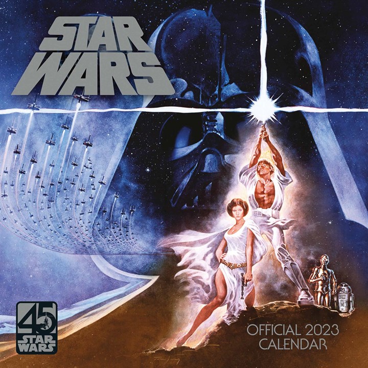 Disney Star Wars, Classic Official Calendar 2023