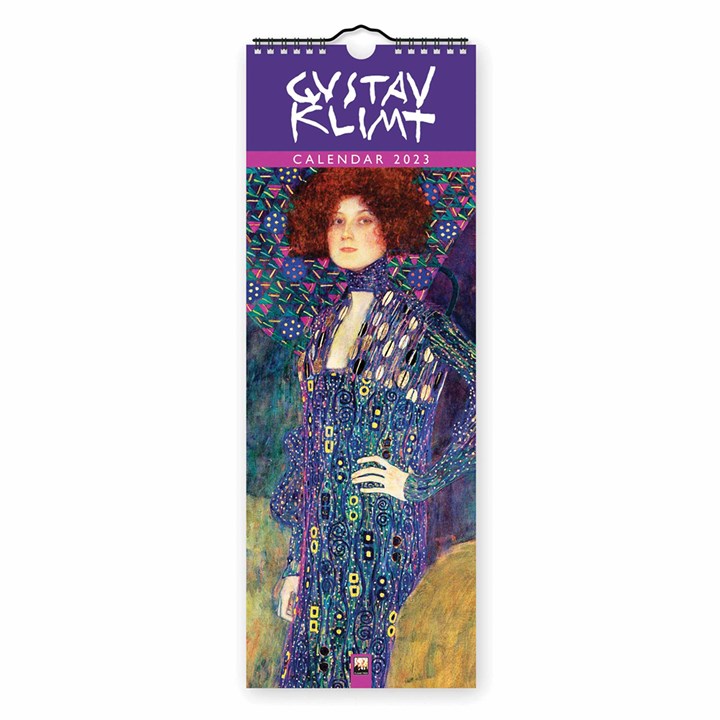 Gustav Klimt Slim Calendar 2023