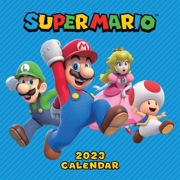 Nintendo, Super Mario Official 2023 Calendars