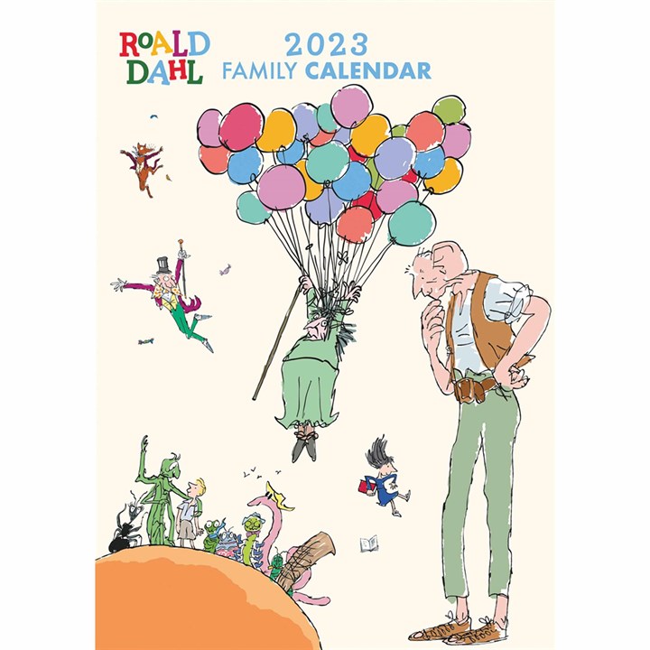 Roald Dahl A3 Family Planner 2023