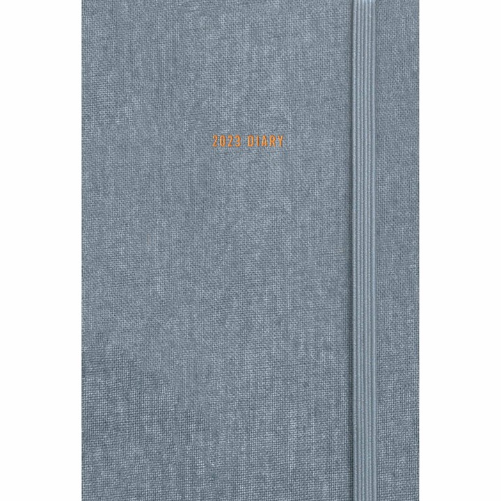 Charcoal Soft Touch A7 Diary 2023