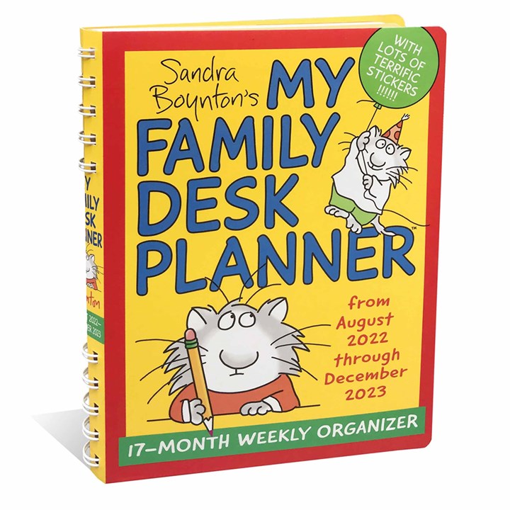 Sandra Boynton, My Family Desk Planner A5 Diary 2022 - 2023