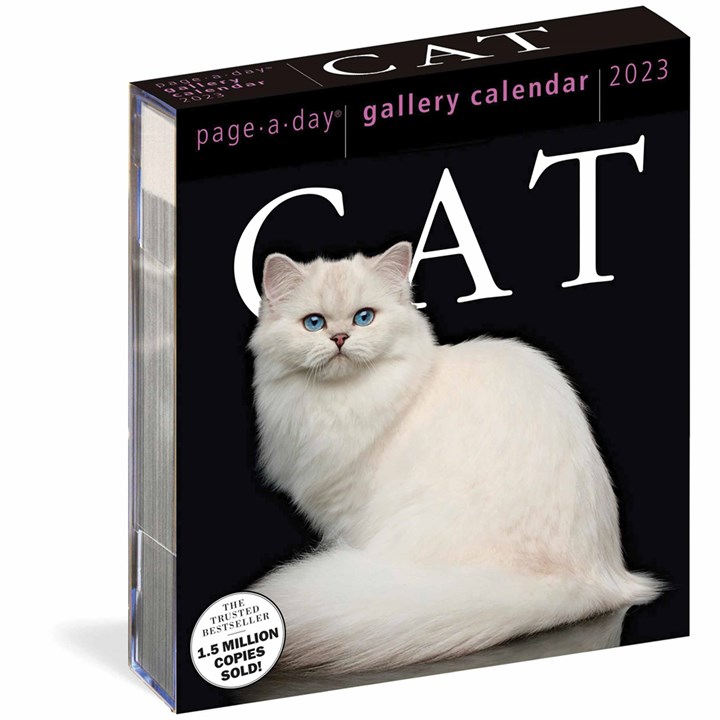 Cat Gallery Desk Calendar 2023