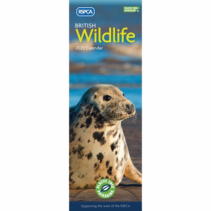 RSPCA, British Wildlife Slim Calendar 2023