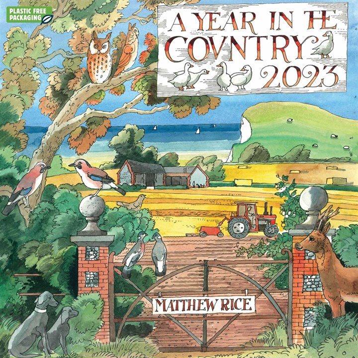 Matthew Rice, A Year In The Country 2023 Calendars
