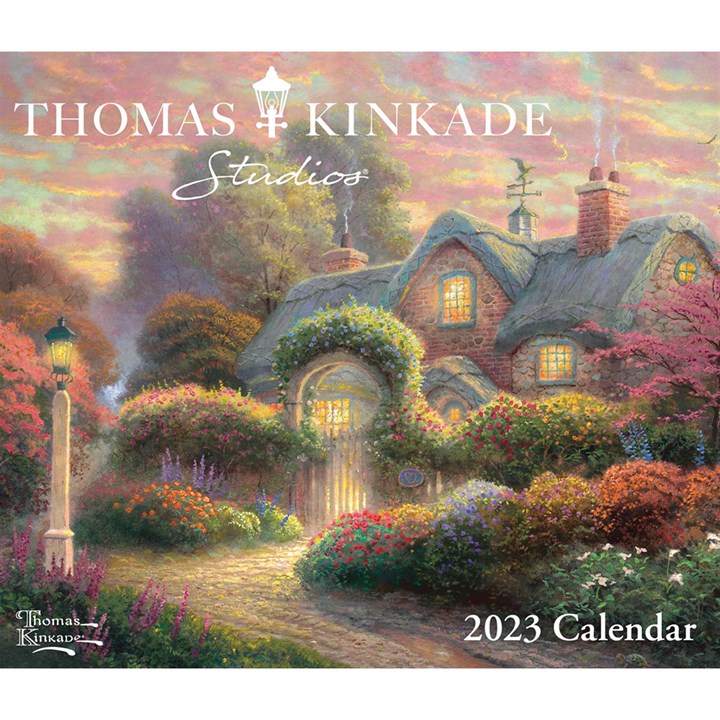 Kinkade, Studios Desk Calendar 2023