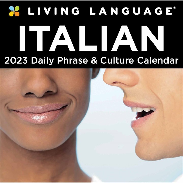 Living Language, Italian Desk 2023 Calendars
