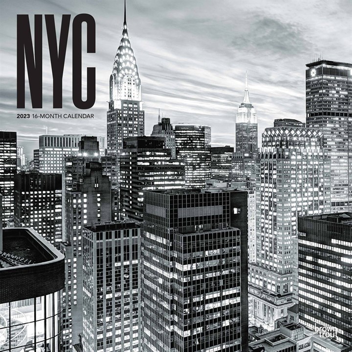 NYC In Black & White 2023 Calendars