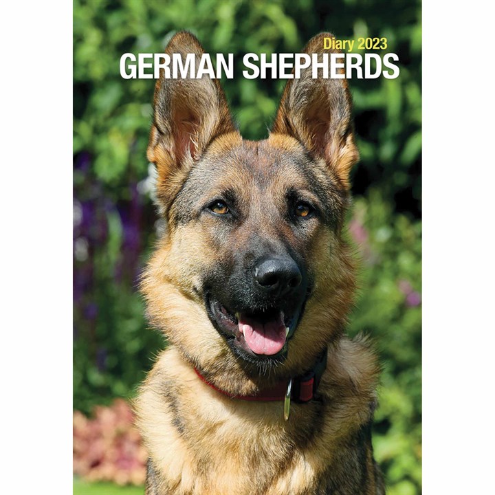 German Shepherds A5 Diary 2023