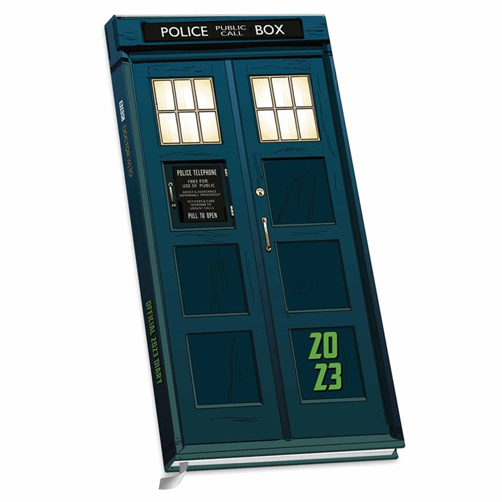 Doctor Who Official Slim Diary 2023