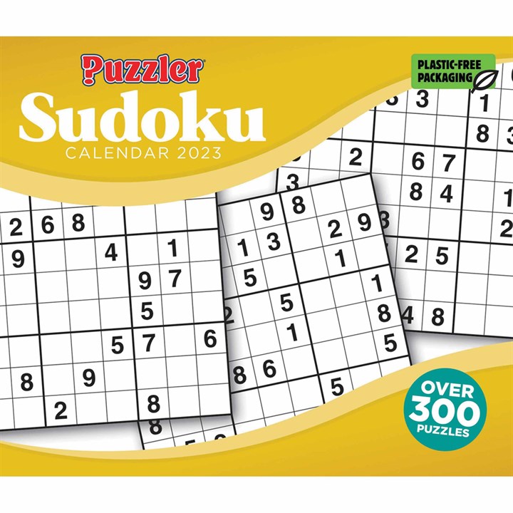 Sudoku, Puzzler Desk Calendar 2023