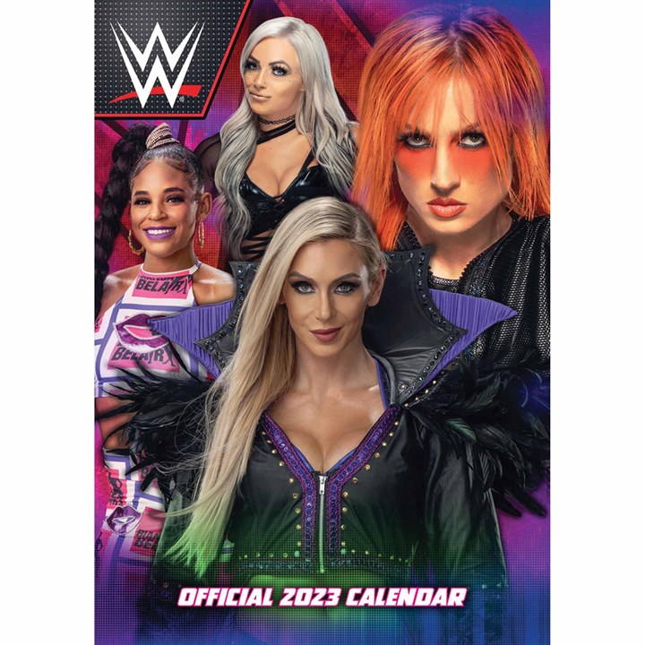 WWE, World Wrestling Women Official A3 2023 Calendars