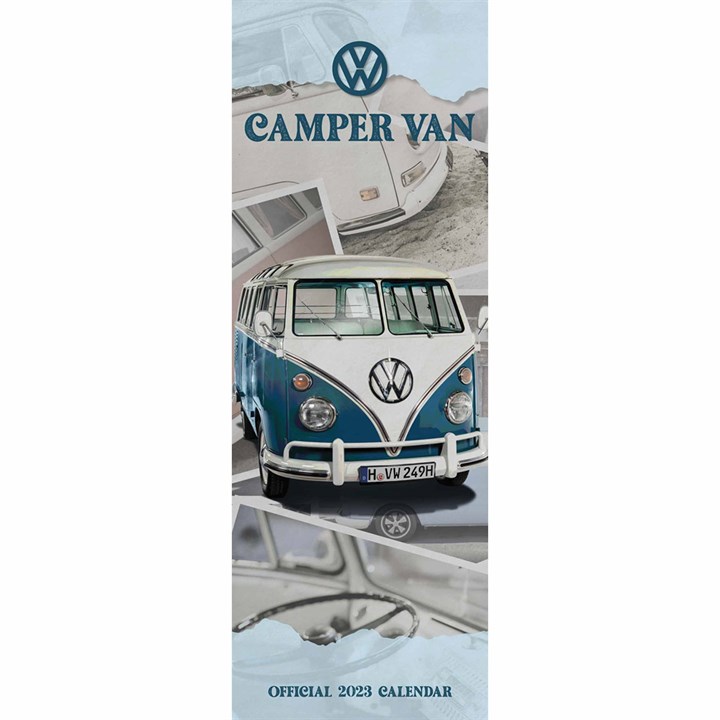 Volkswagen Camper Van Slim 2023 Calendars