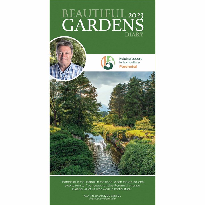 Alan Titchmarsh, Beautiful Gardens Slim Diary 2023