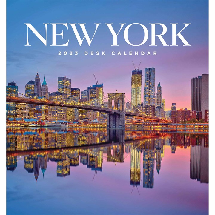 New York Easel Desk 2023 Calendars