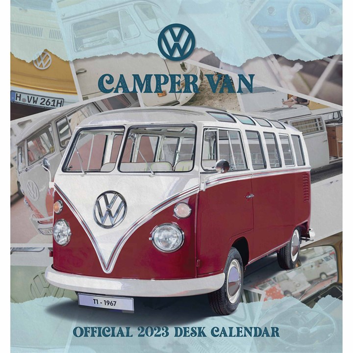 Volkswagen Camper Van Easel Desk 2023 Calendars