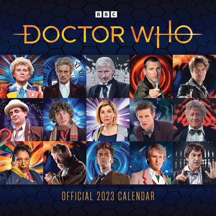 Doctor Who Classic Official 2023 Calendars