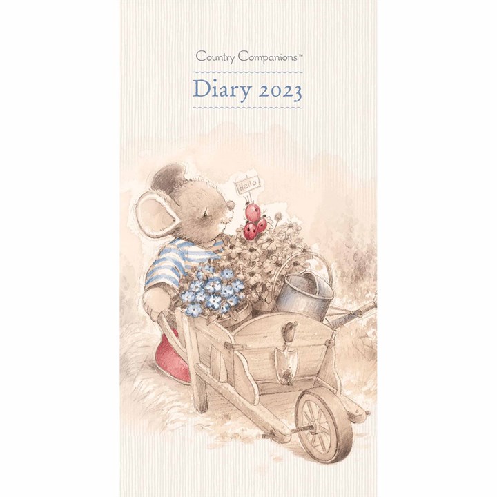 Country Companions Slim Diary 2023