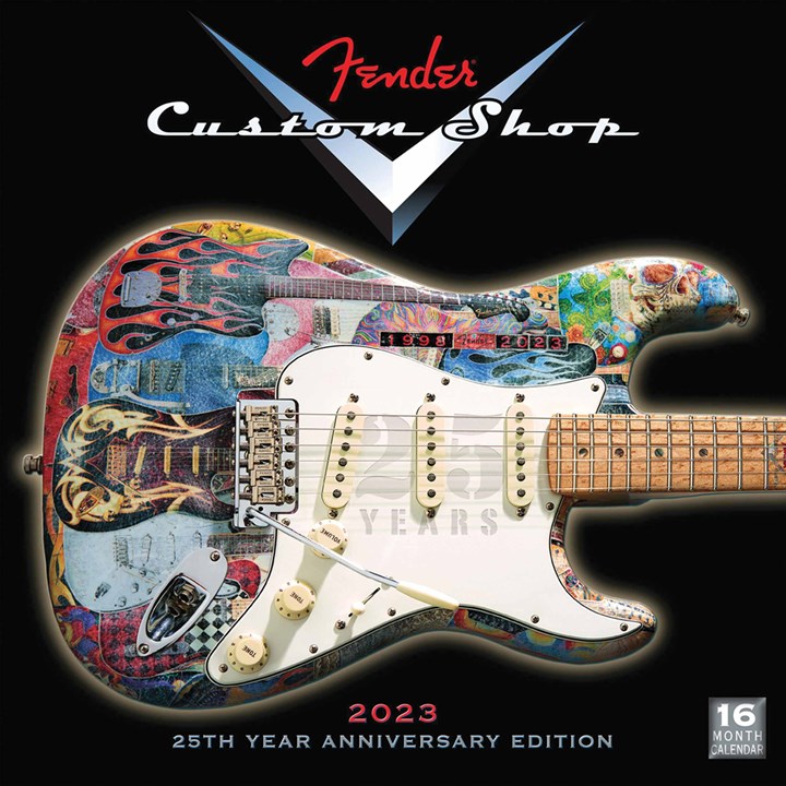 Fender Custom Shop, Guitar Official Calendar 2023