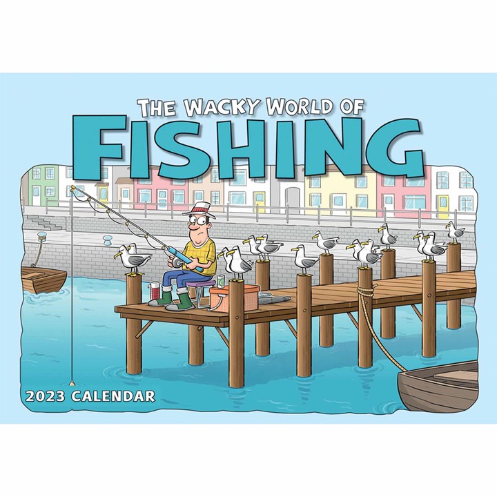 Wacky World Of Fishing A4 Calendar 2023