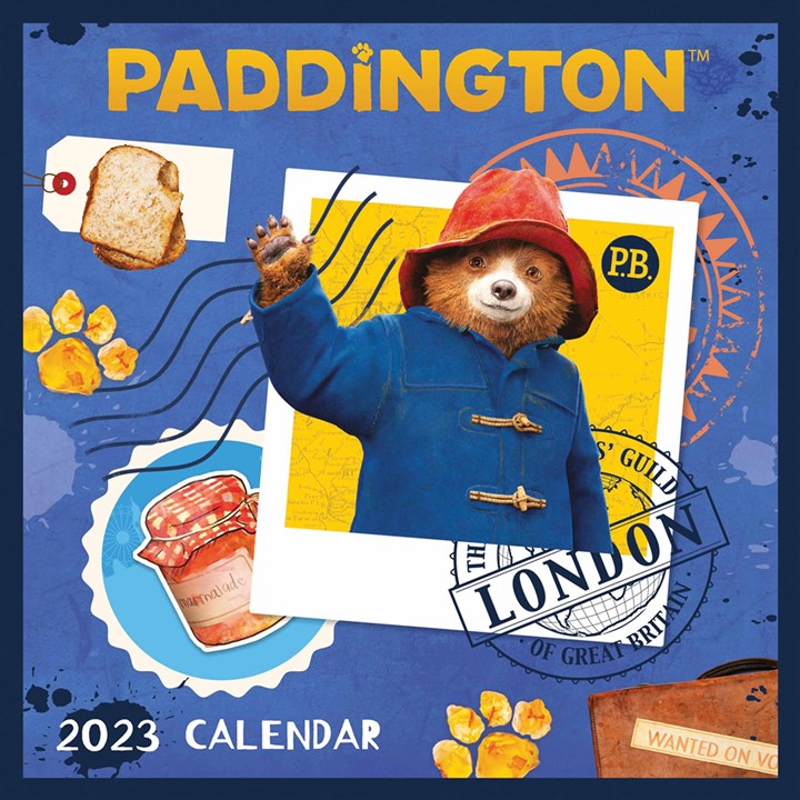 Paddington Bear Official Movie Calendar 2023