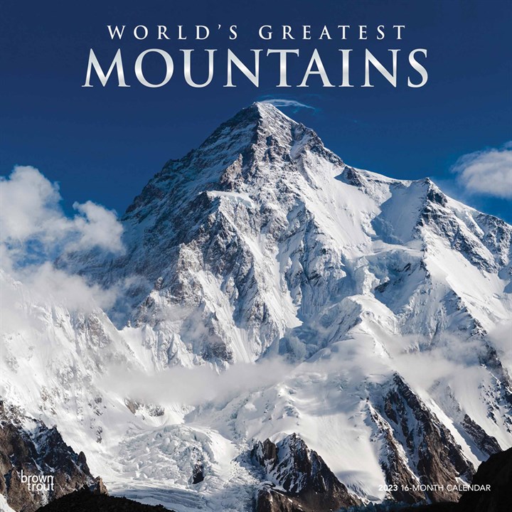 World%27s Greatest Mountains 2023 Calendars