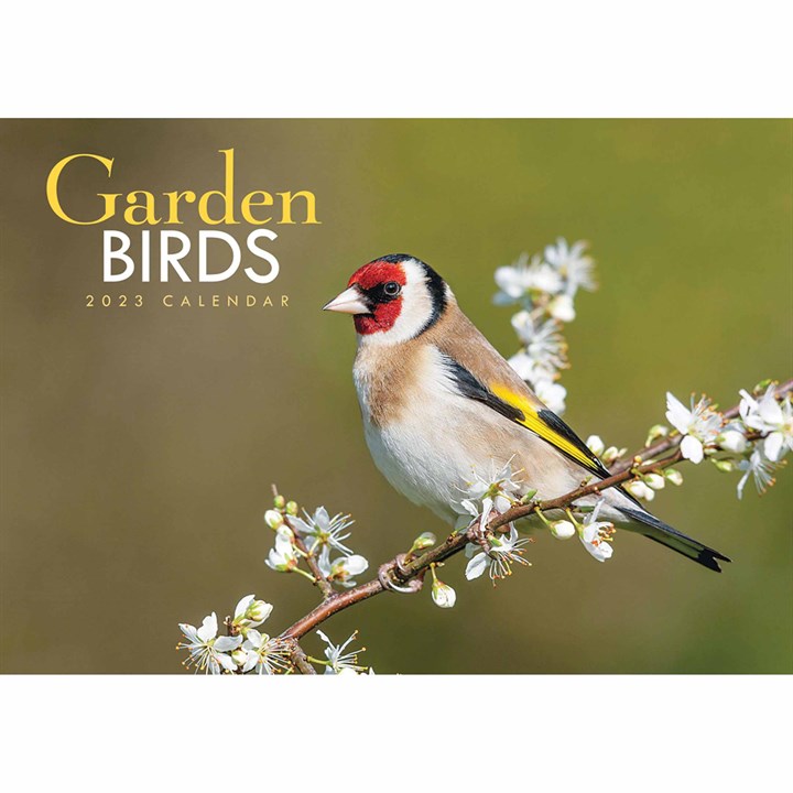 Garden Birds A4 Calendar 2023
