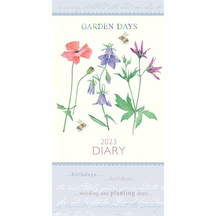 Judith Glover, Garden Days Slim Diary 2023