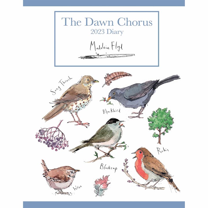 Madeleine Floyd, The Dawn Chorus A5 Deluxe Diary 2023