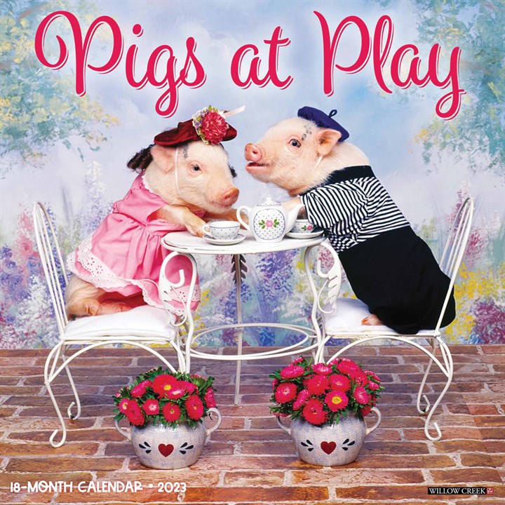 Playful Pigs Calendar 2023